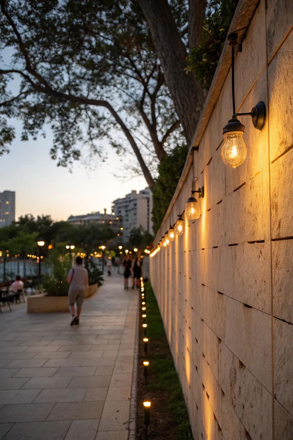 Set a comforting mood with warm lighting.