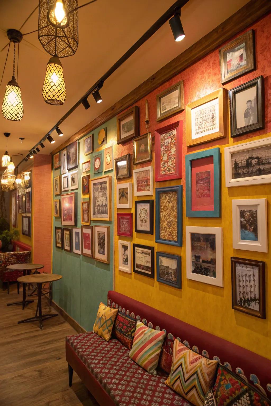 Combining frame aesthetics produces an interesting and personalized spectacle.