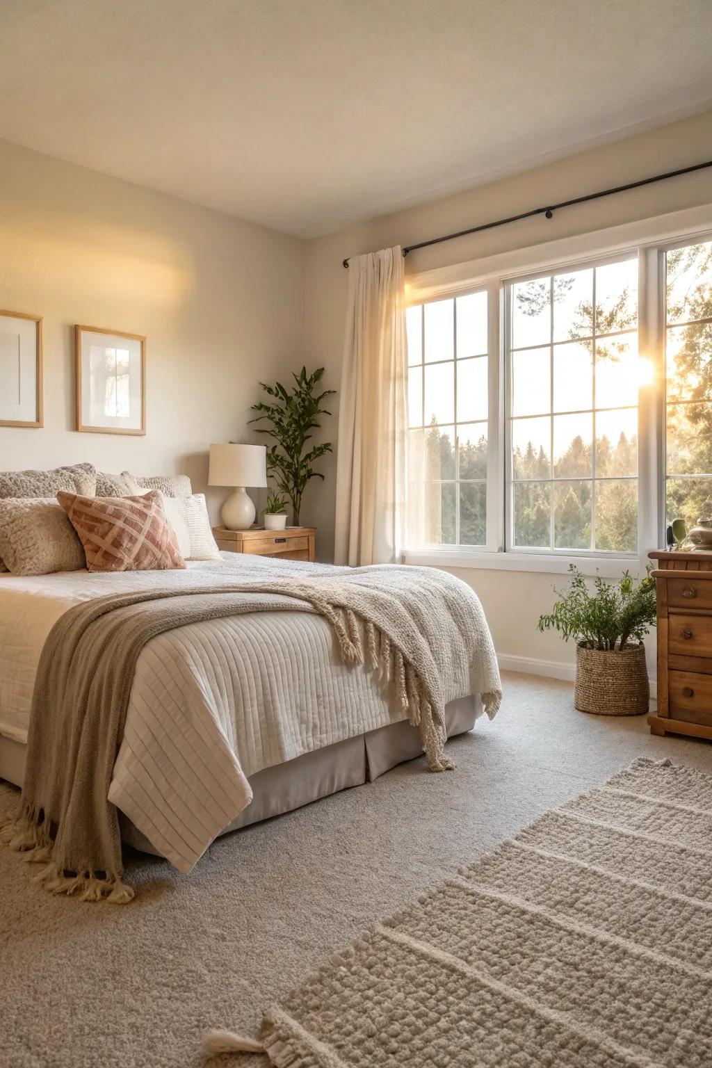 Pile enhances any bedroom with an added layer of comfort and warmth.