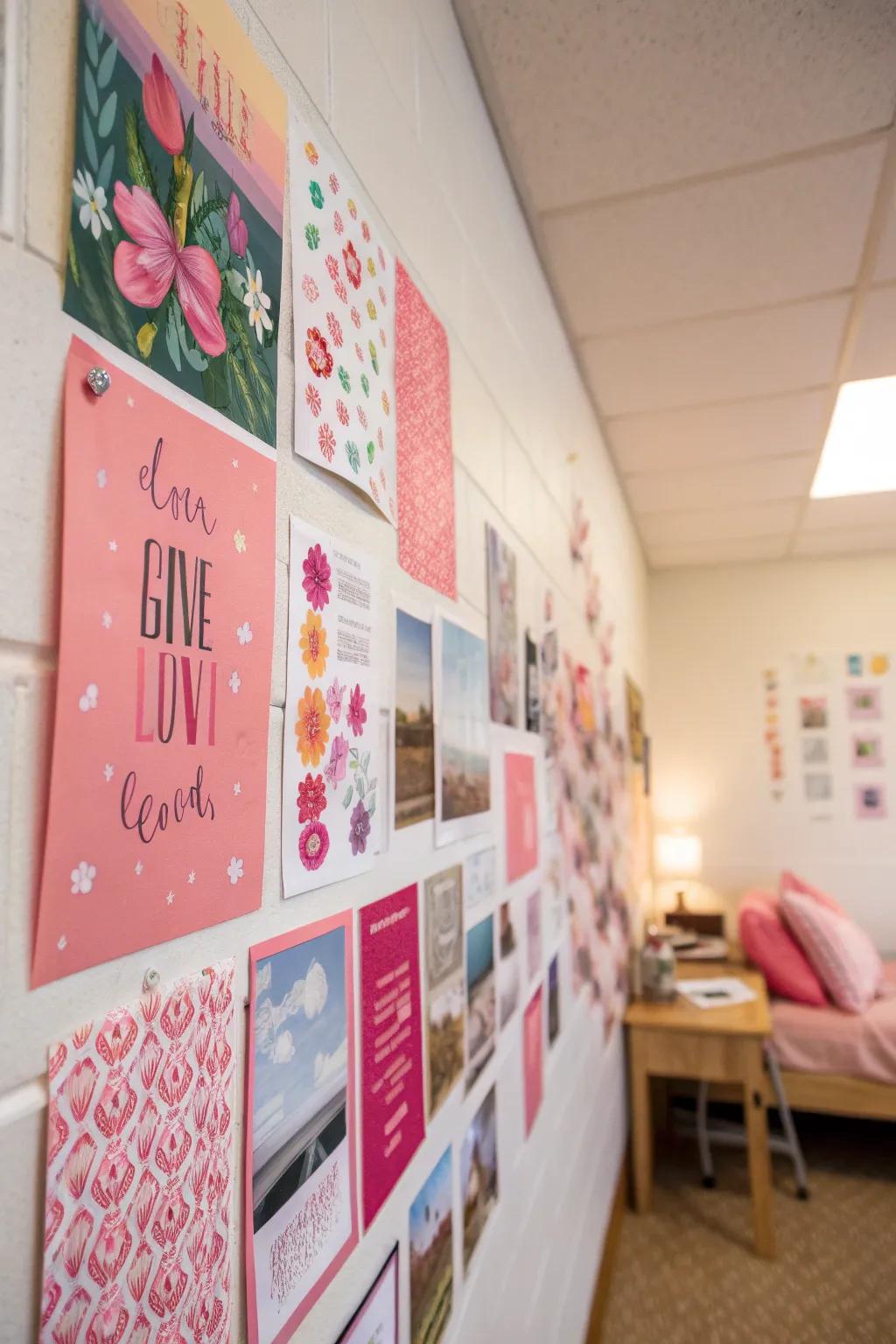 A picture wall can show off your unique style.