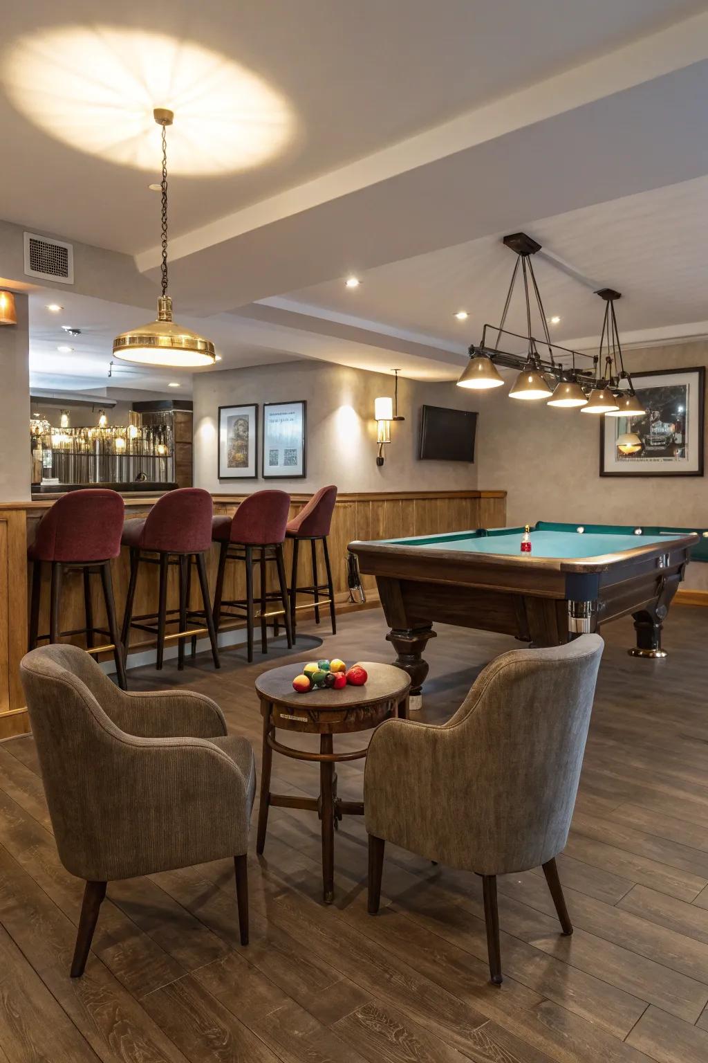 Make a nice place where people can relax and chat.