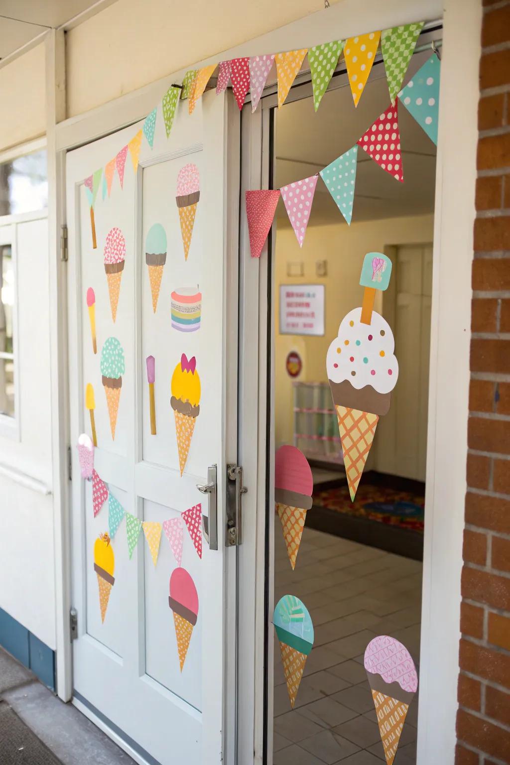 Cute frozen treat designs for a refreshing welcome.