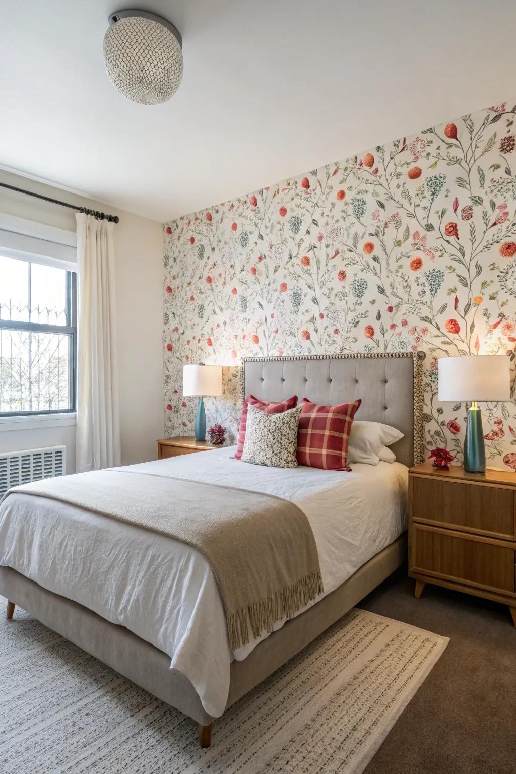 Detachable wall coverings deliver a fast style improvement for your walls.