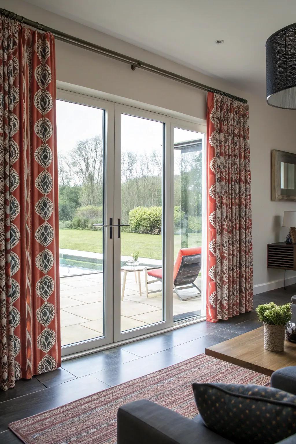 With striking designs, your drapes will stand out.