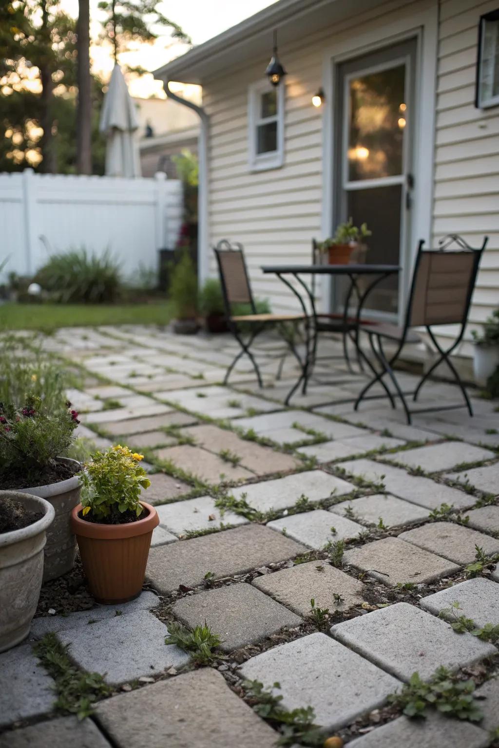 Shaping frames empower innovative and tailored patio aesthetics.