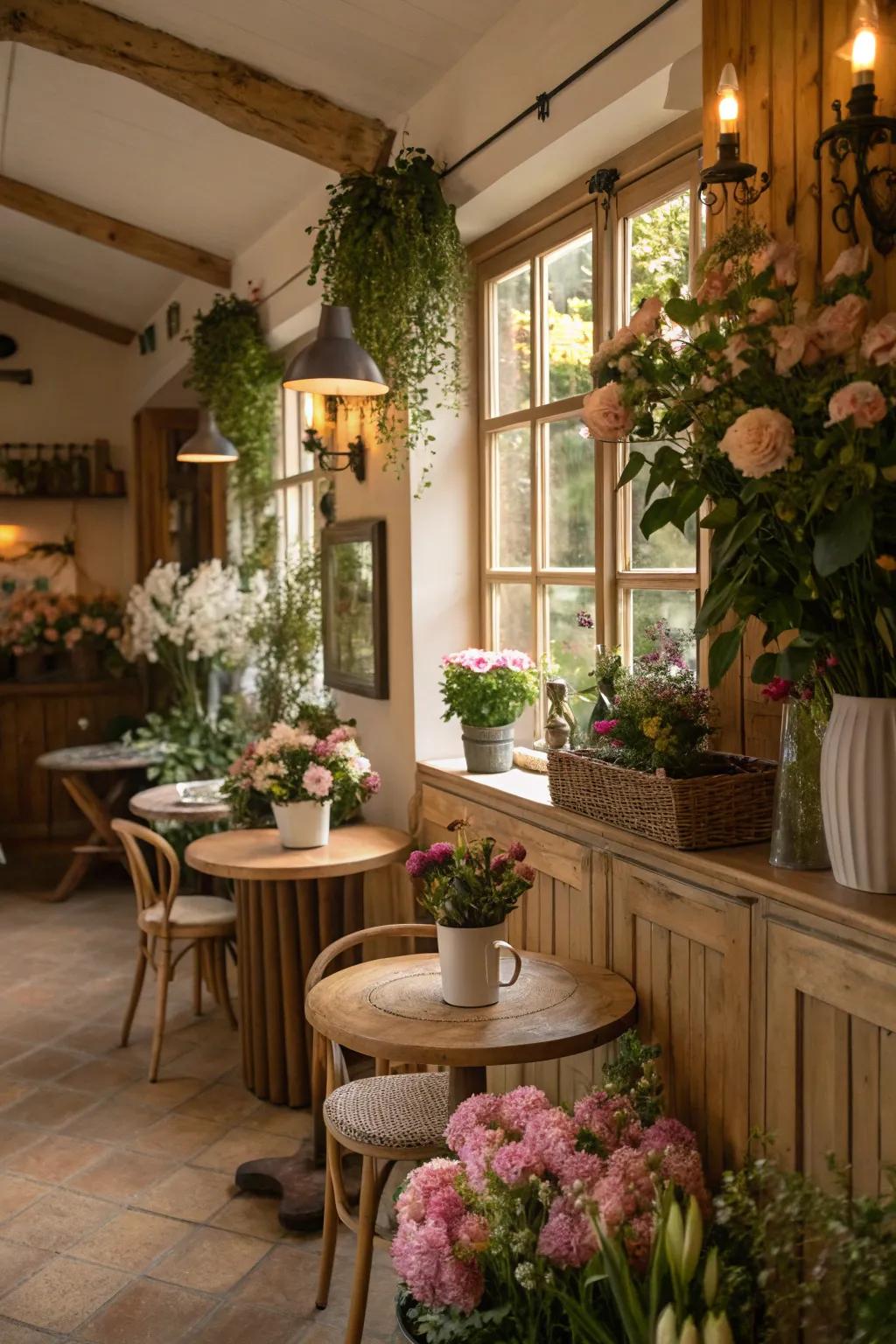 Verdure infuses your tea room with a sense of calm.