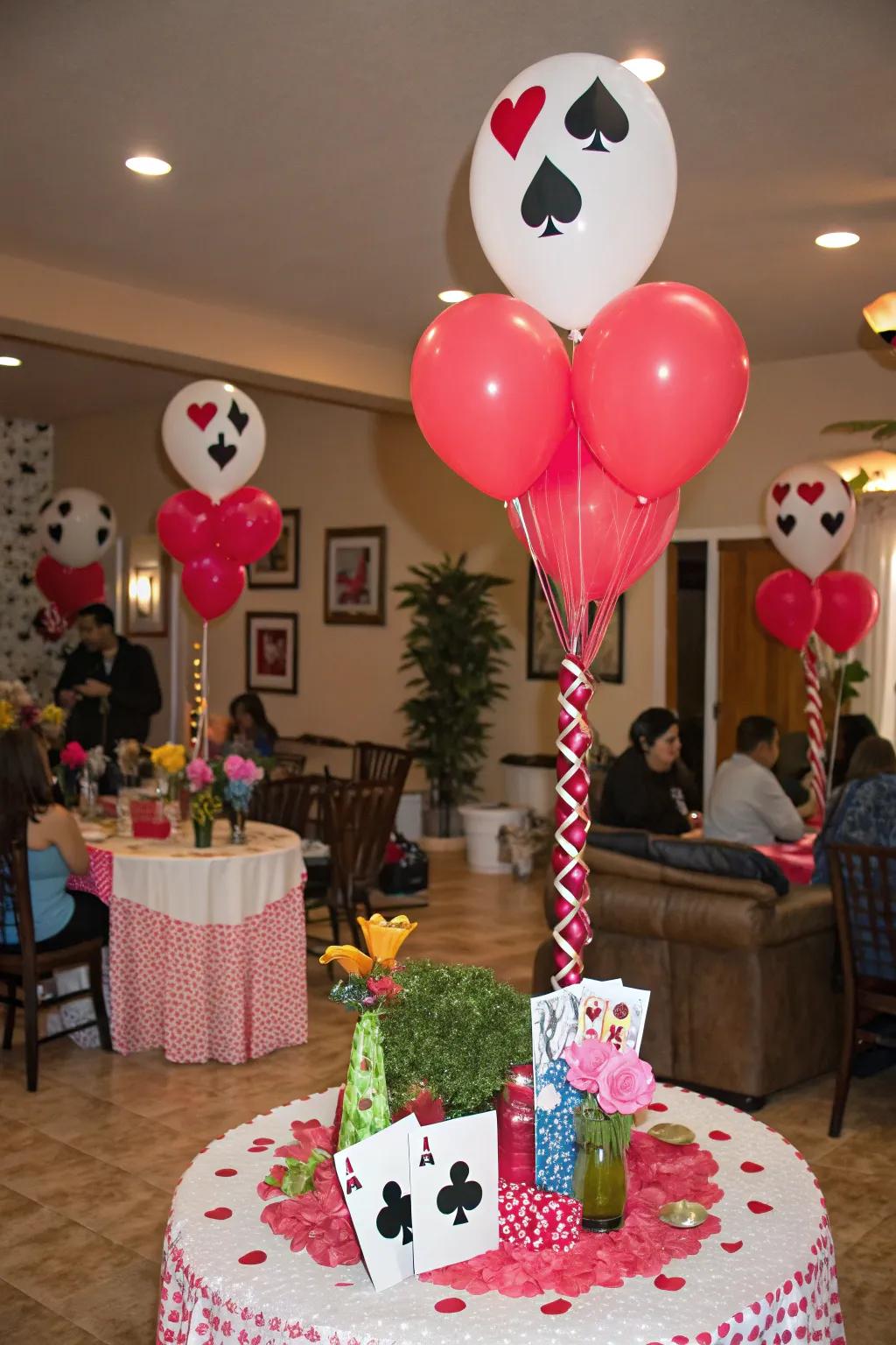 Iconic figures create memorable details for your Vegas-inspired style.