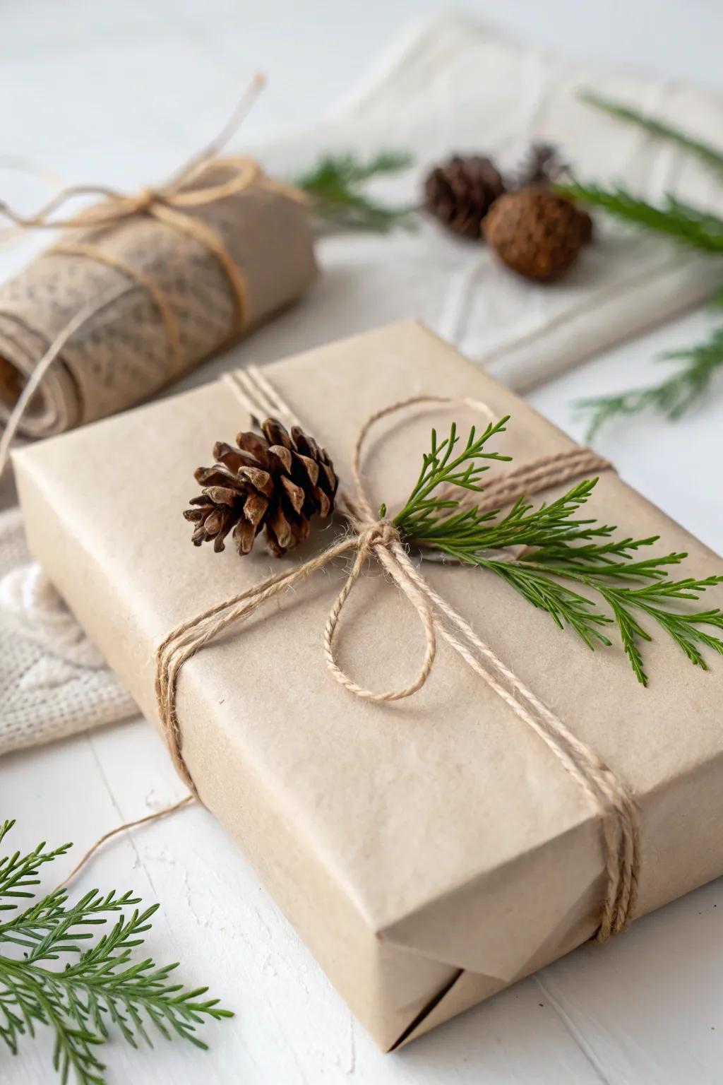 Experience the beauty of nature with this elegantly adorned gift, ideal for capturing a hint of countryside charm.