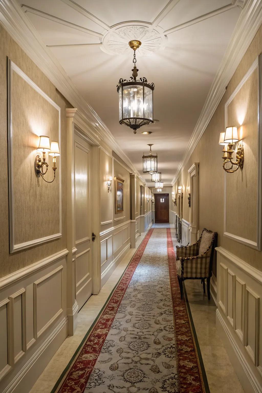 Protect your walls and add charm with chair rails.
