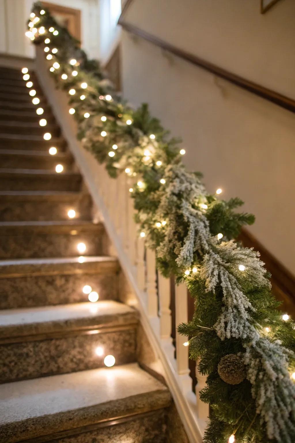 Glistening garlands usher in winter elegance.