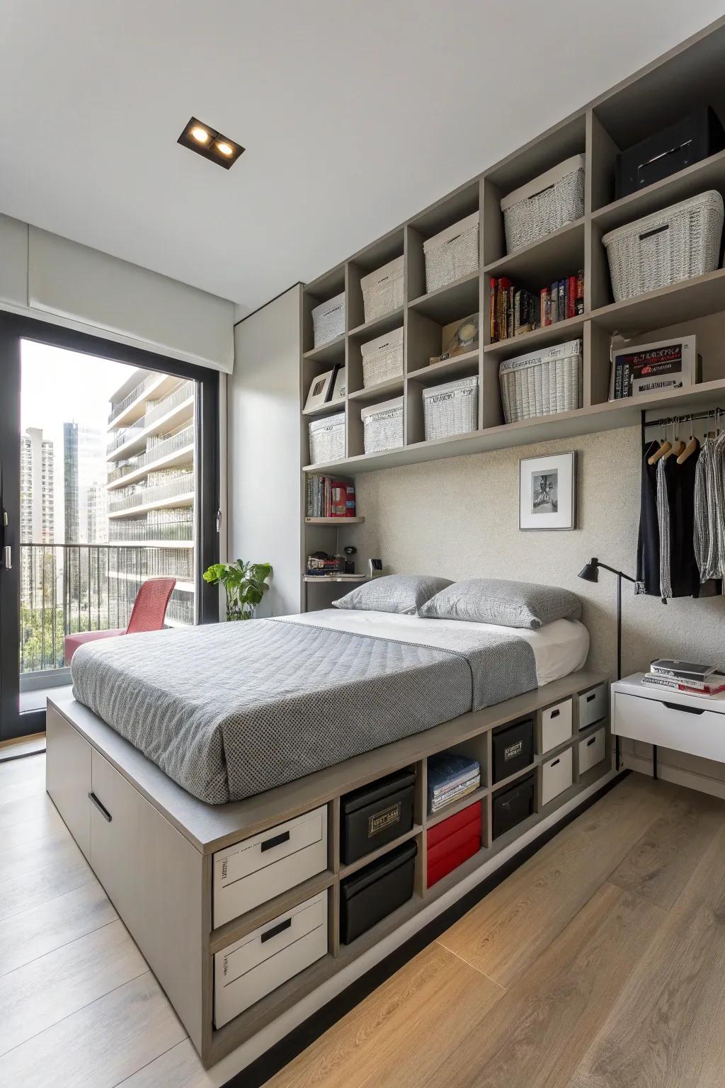 Smart organization helps keep your studio neat and tidy.