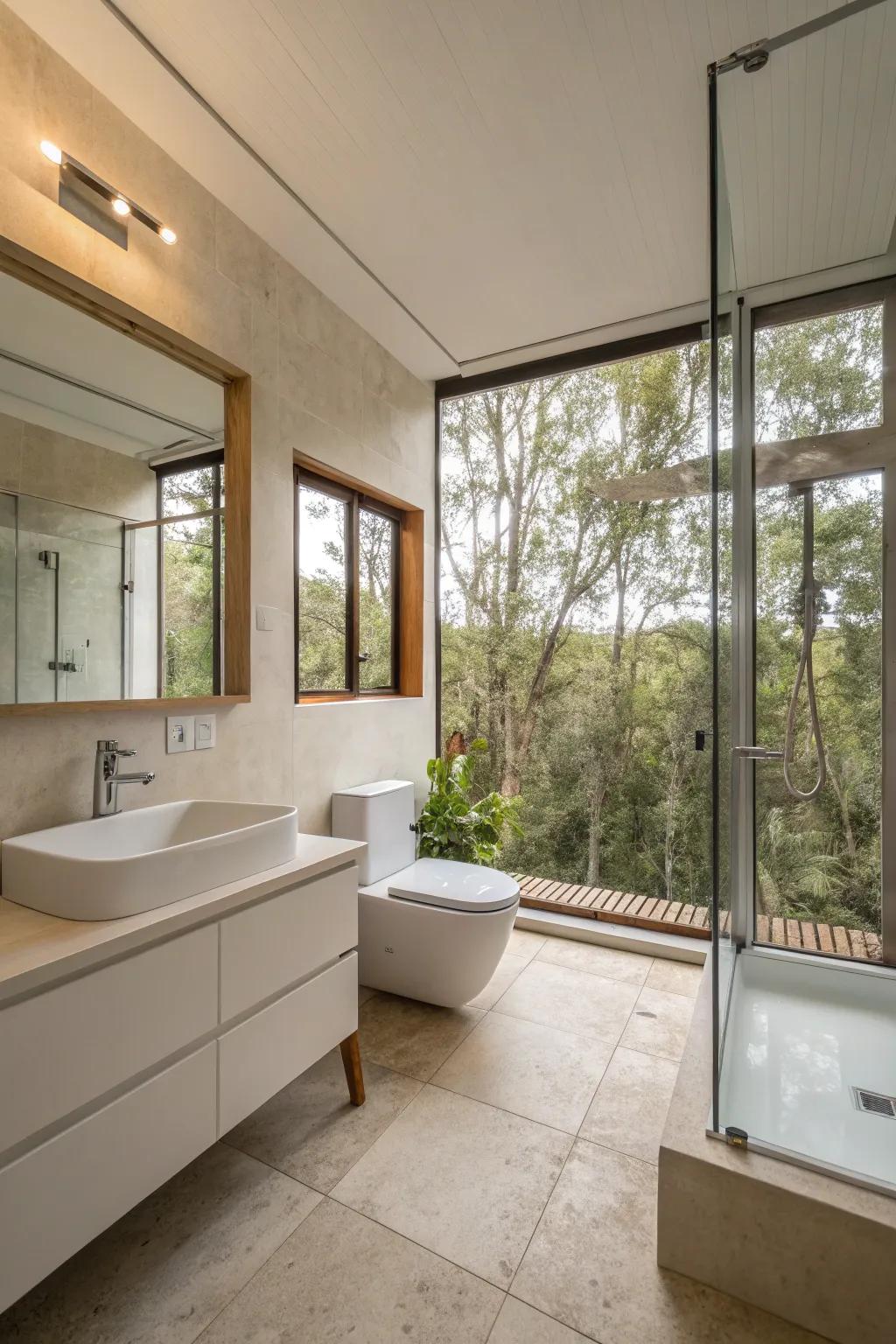 Achieve tranquility with minimalistic design.