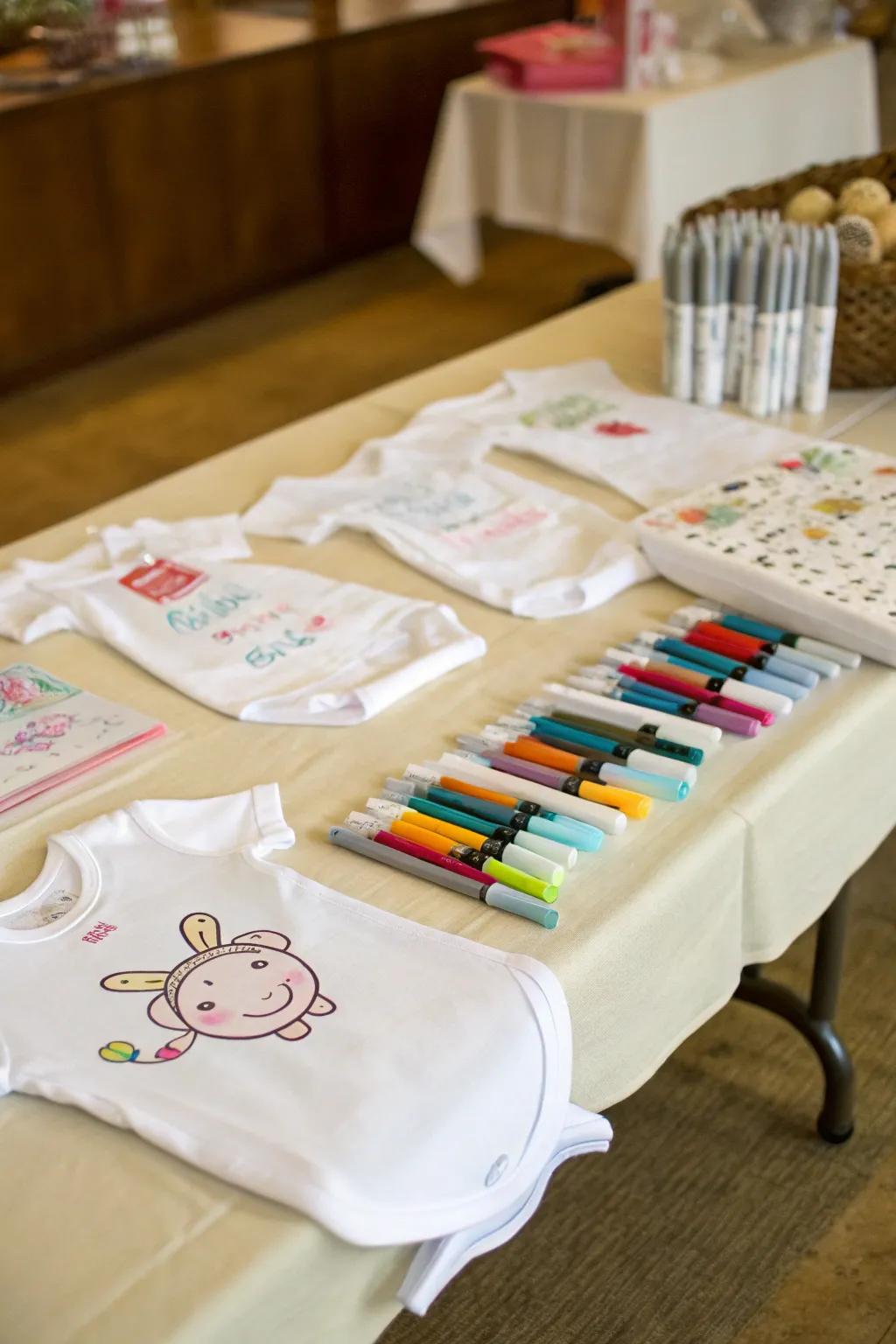 Creative Onesie Workshop - A Keepsake Activity that Inspires