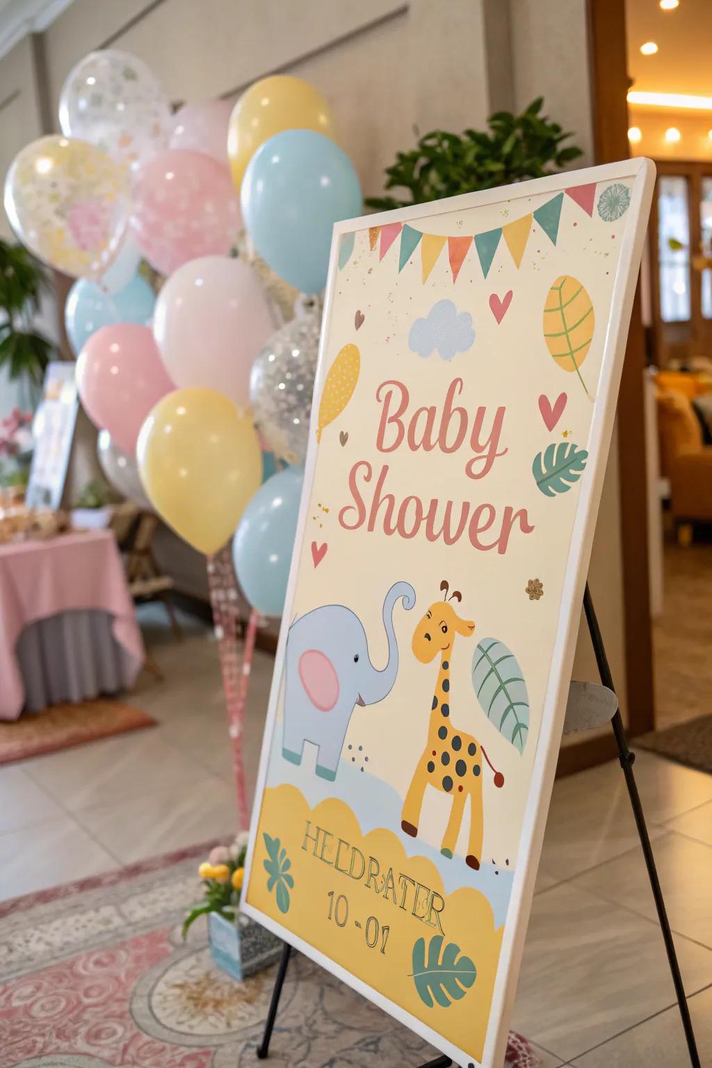 Animal-themed signs bring a whimsical element to your decor.