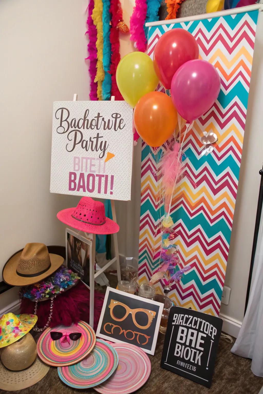 A designated area perfectly suited for capturing lasting memories.