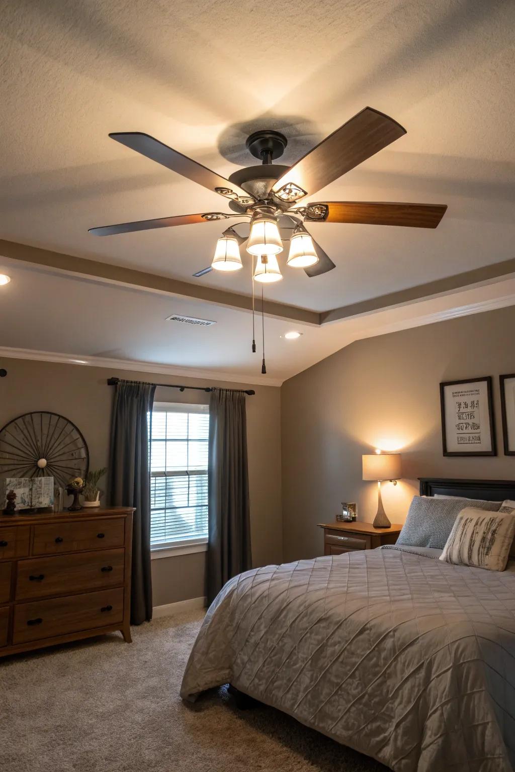 Ventilator lamps merge practicality and chic design.
