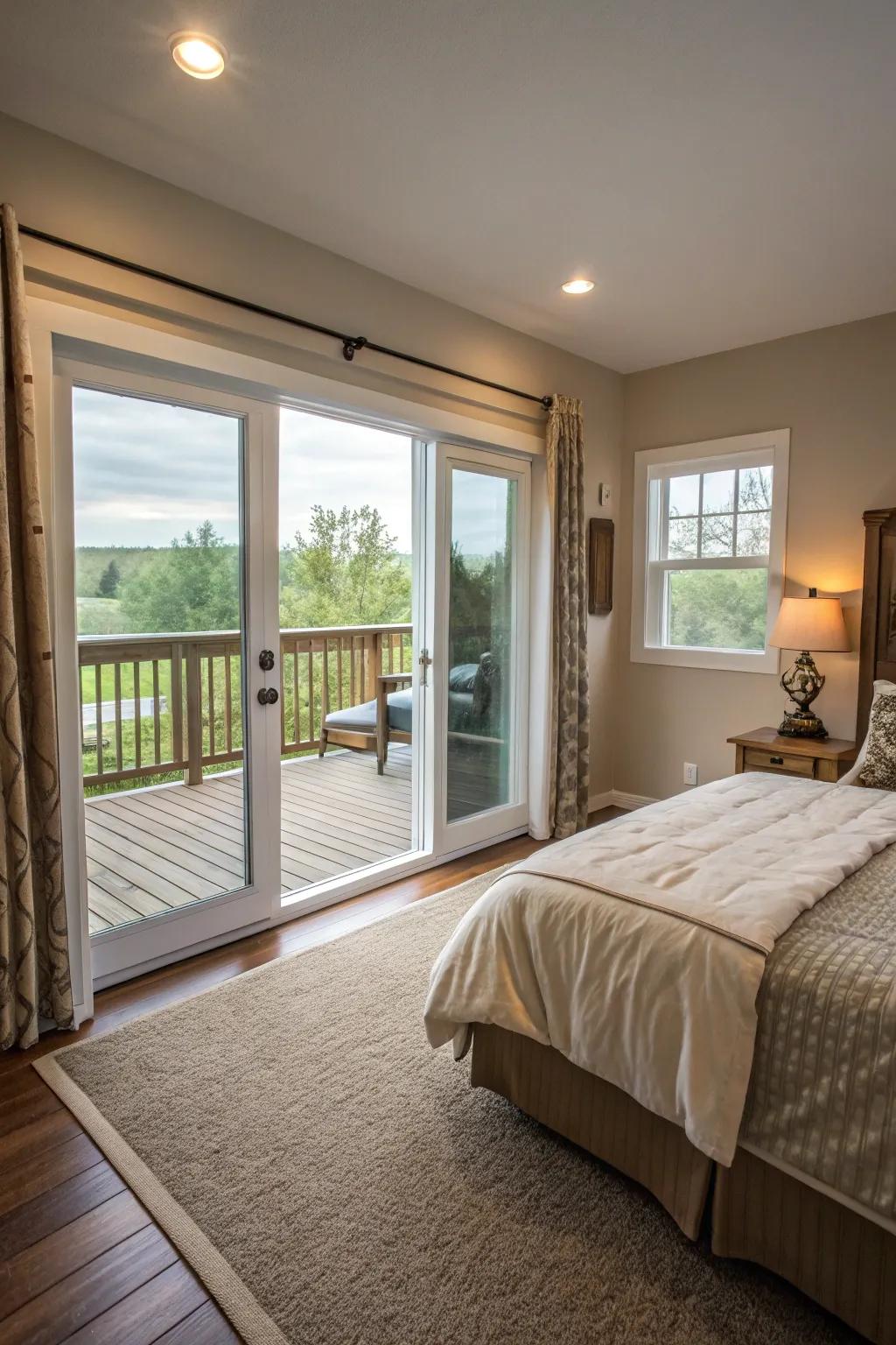 Seamlessly unite indoor and outdoor spaces with coordinated flooring.