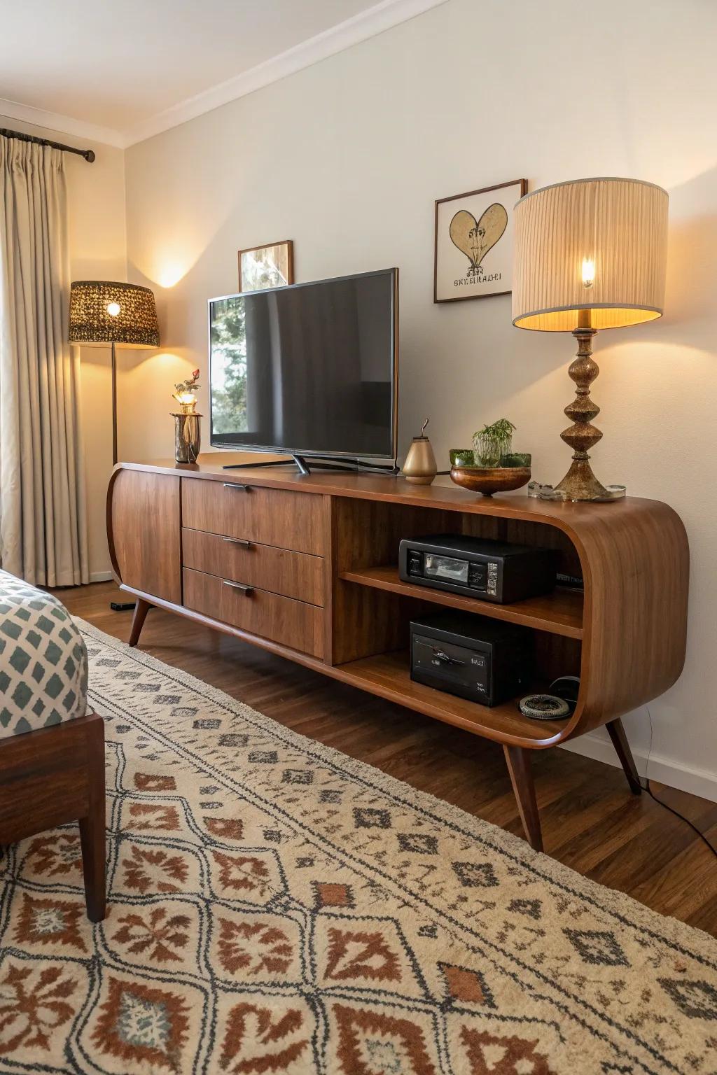 Vintage inspired stands bring classic charm.