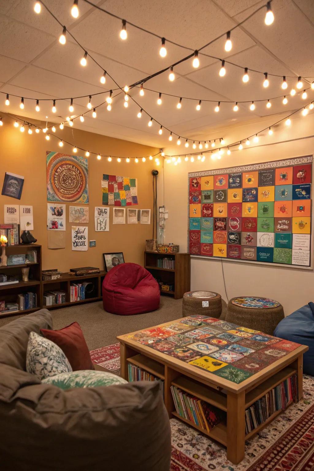 Atmosphere is everything; create a space that's both inviting and inspiring.