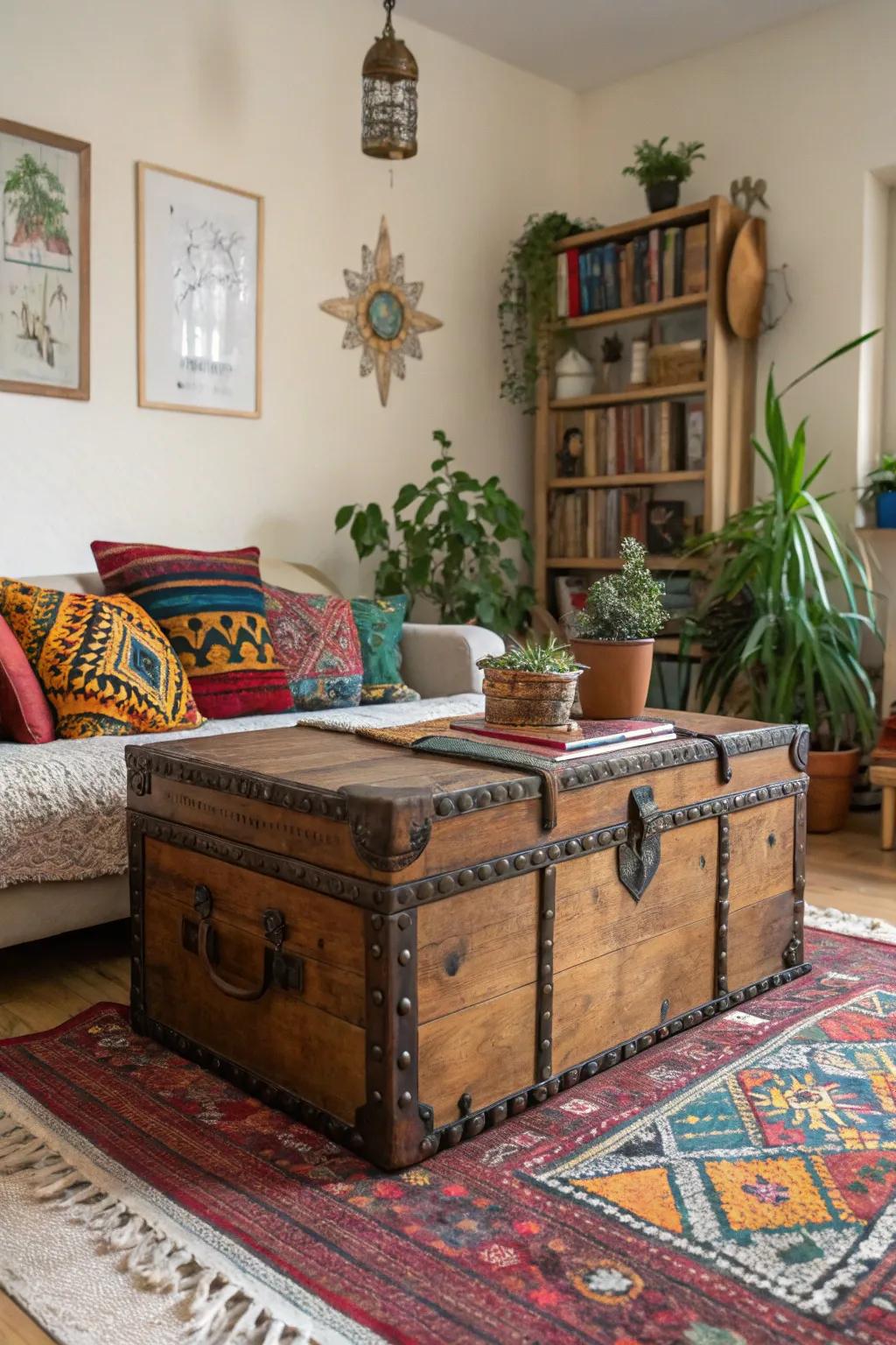 Relic chests proffer sophisticated storage accompanied by a slice of history.