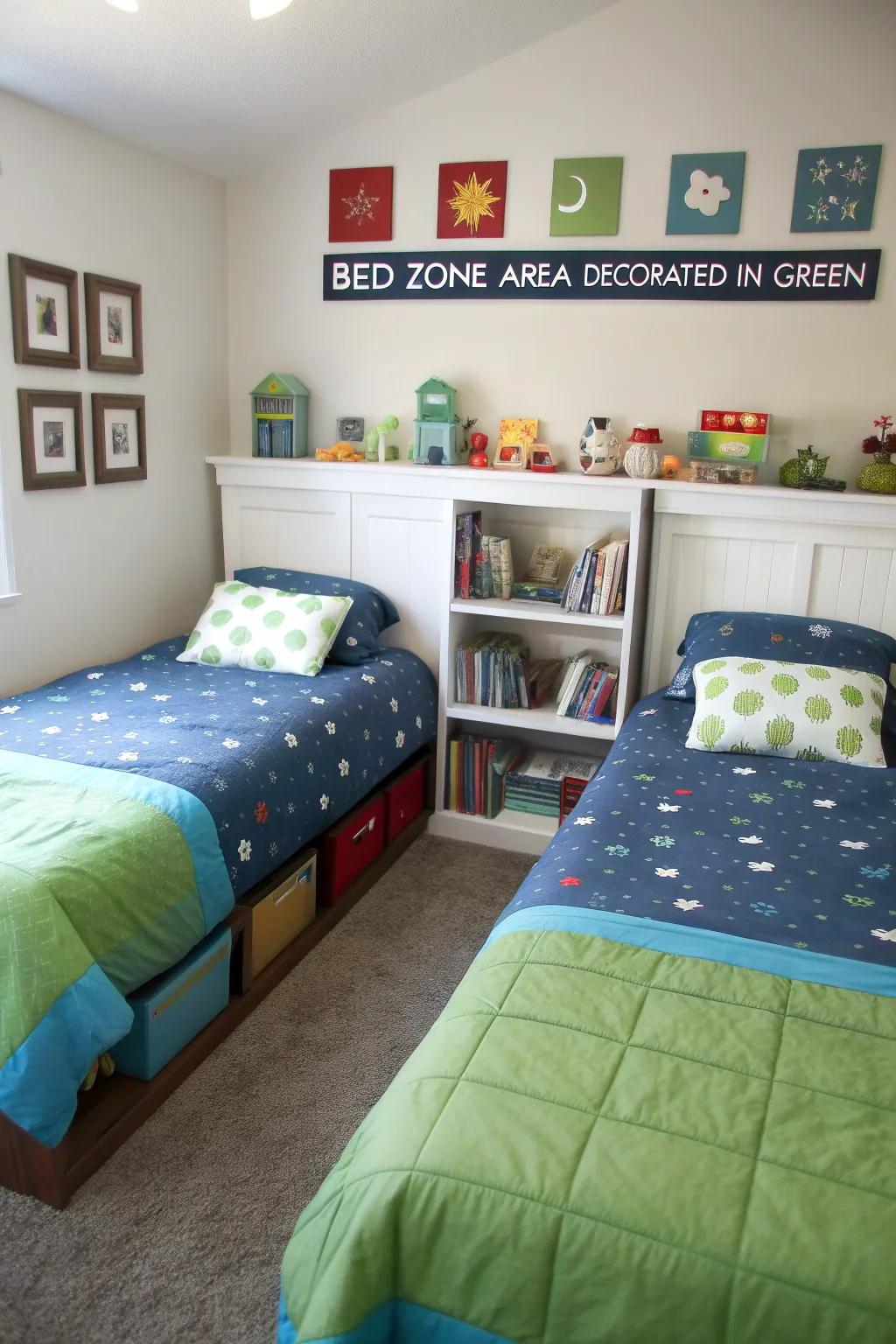 Customized spaces celebrate each child’s distinctive identity.
