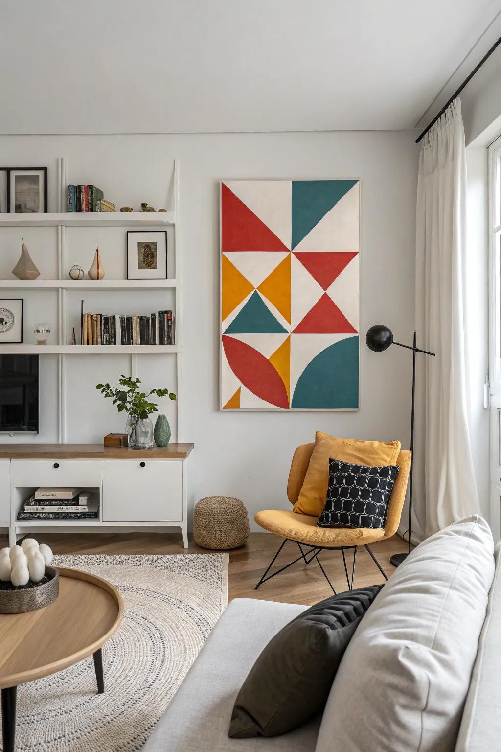 Mathematical forms enriching a minimal living space