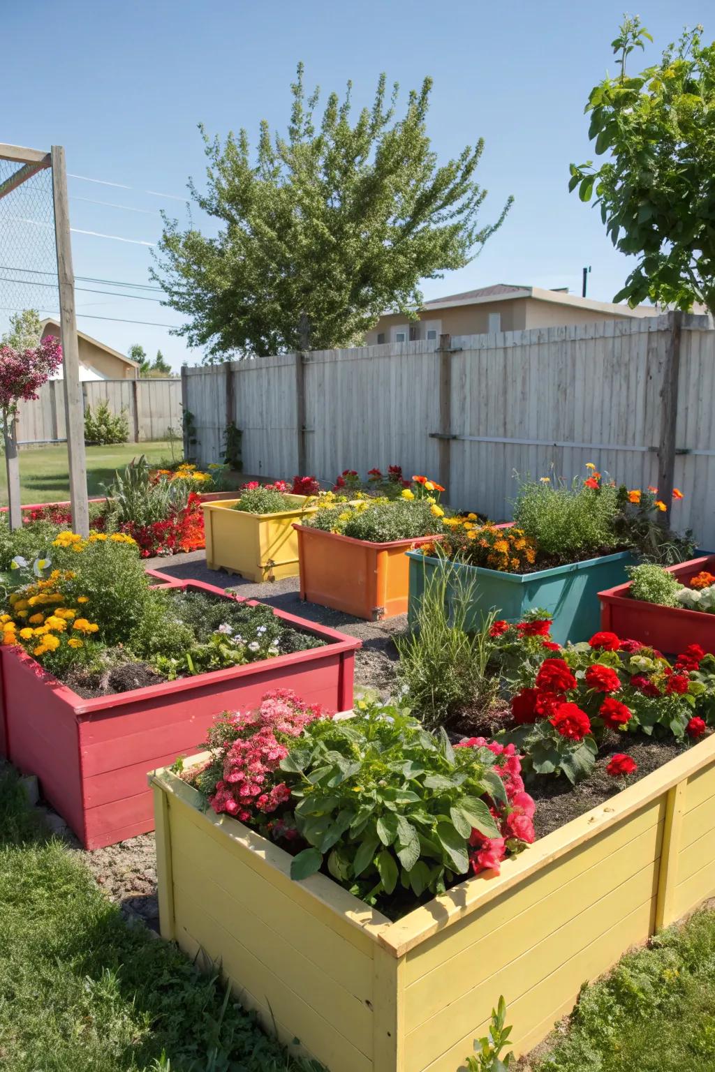 Container gardens infuse color and fragrance into any space.
