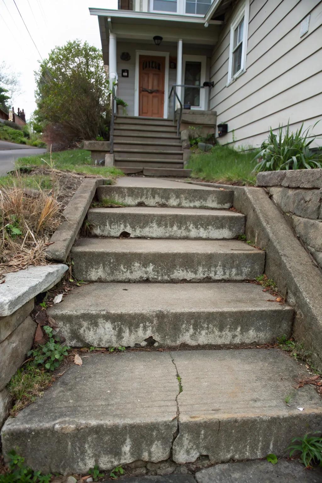 Varied steps bring unique charm.