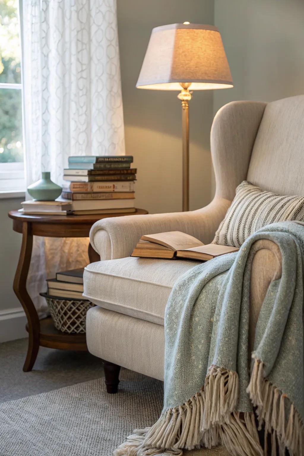 Convert a corner into your individual reading getaway.