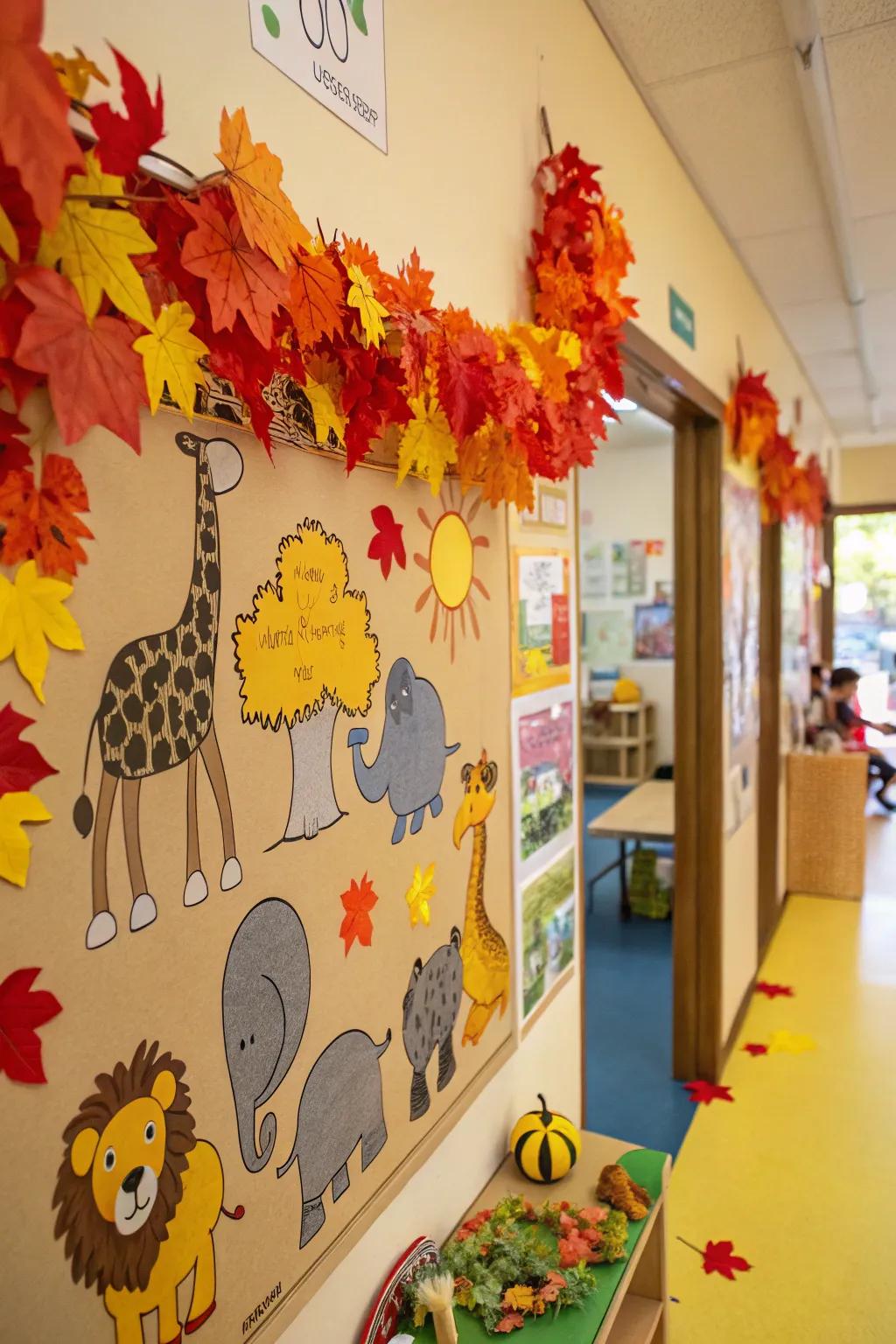 Woodland Creature Escapades board presenting animal figures.