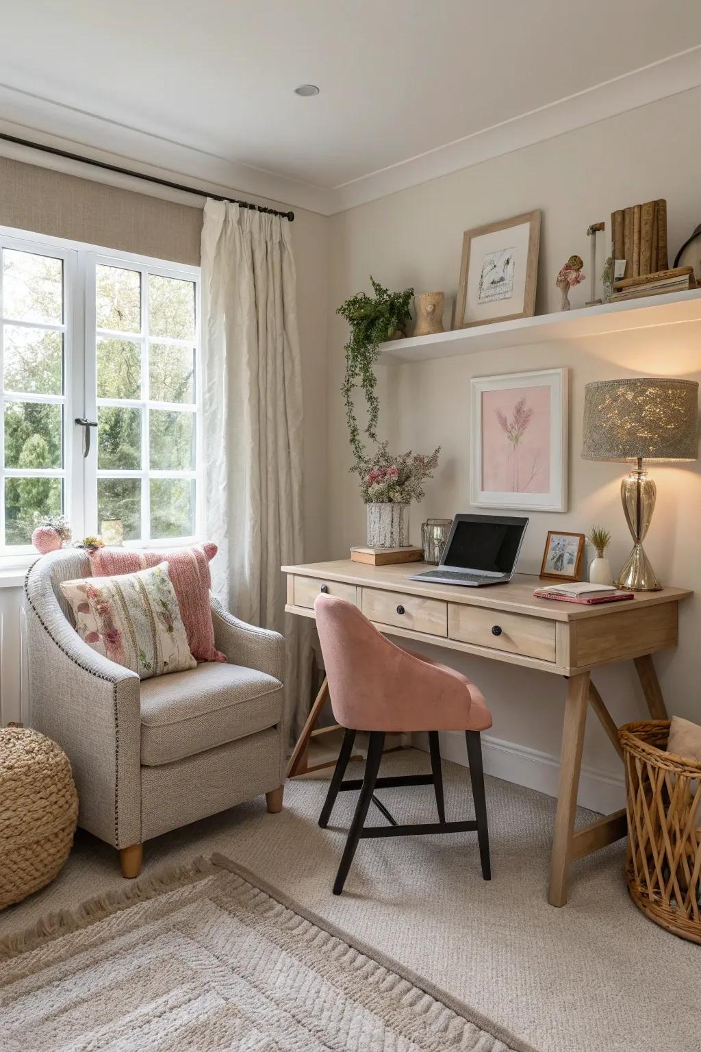 Harmonious integration allows your workspace to flow seamlessly with the room&rsquo;s design.