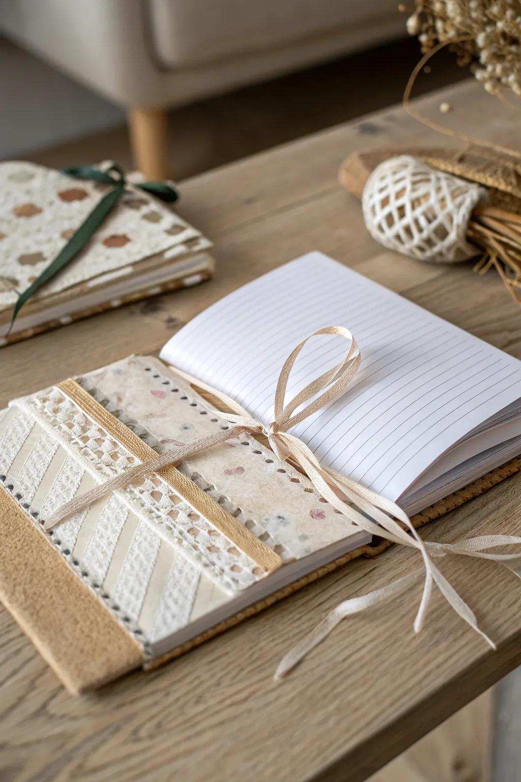 Upgrade your journaling using a touch of texture and style. Discover the skill of material mixing for a creative experience.