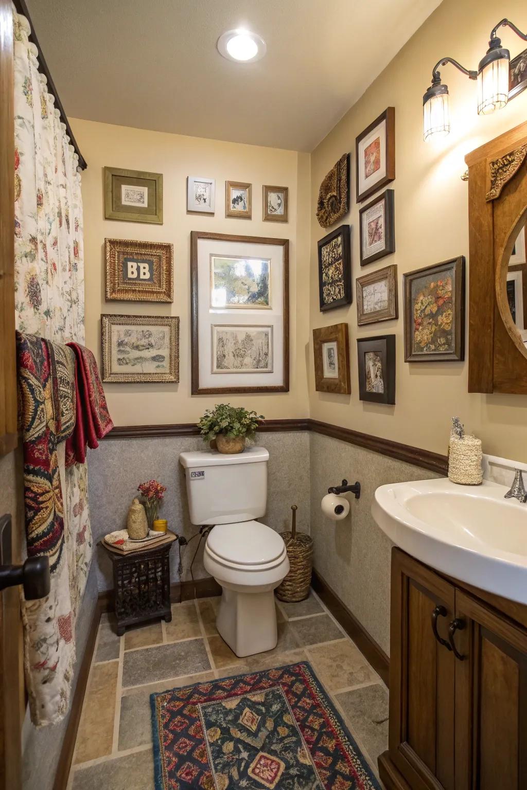 Infuse charisma through ornamental accents.