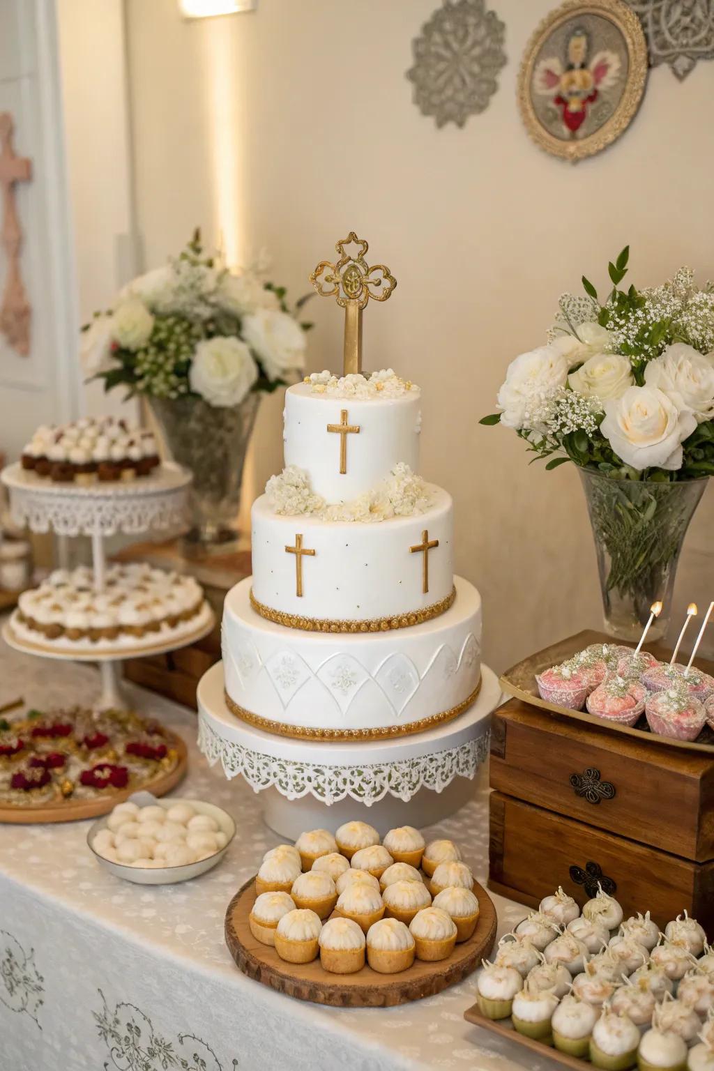 A dessert display featuring themed treats produces a delightful visual and culinary adventure.