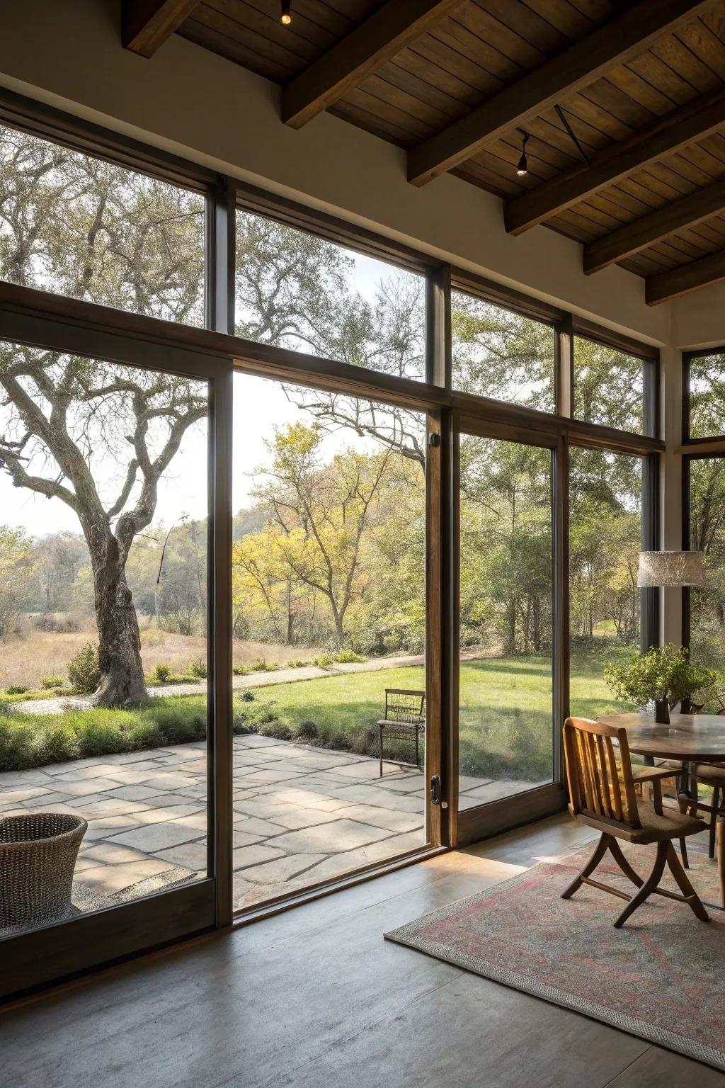 Open spaces and natural light create a seamless indoor-outdoor flow.