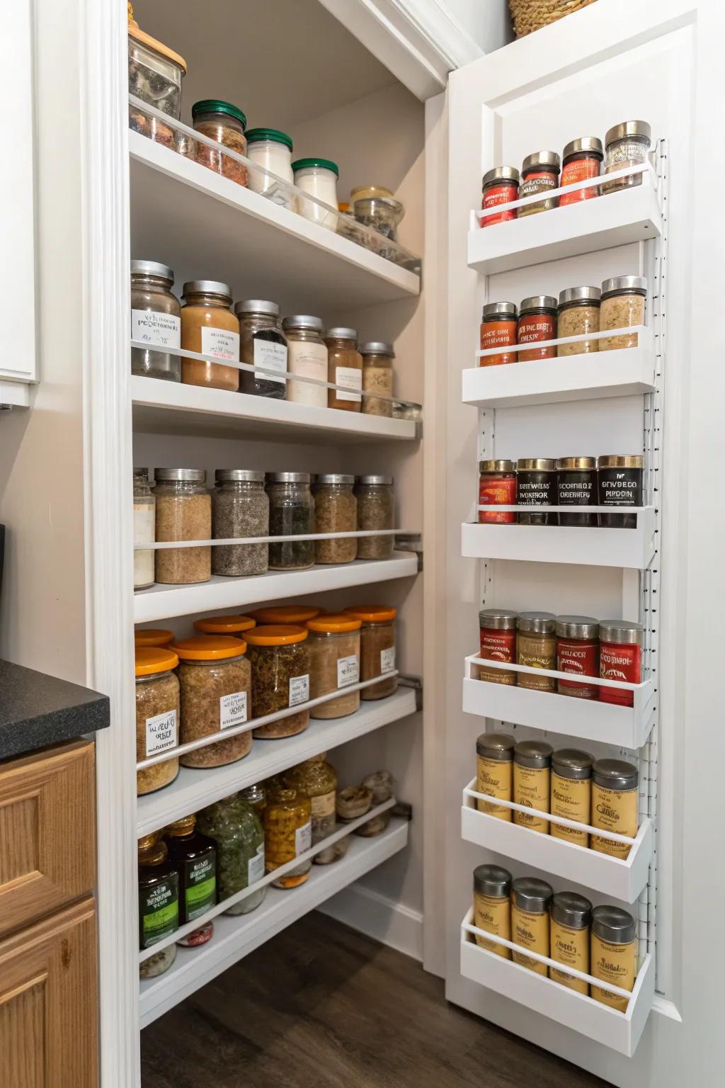 Utilizing vertical space dramatically enhances what you can store.