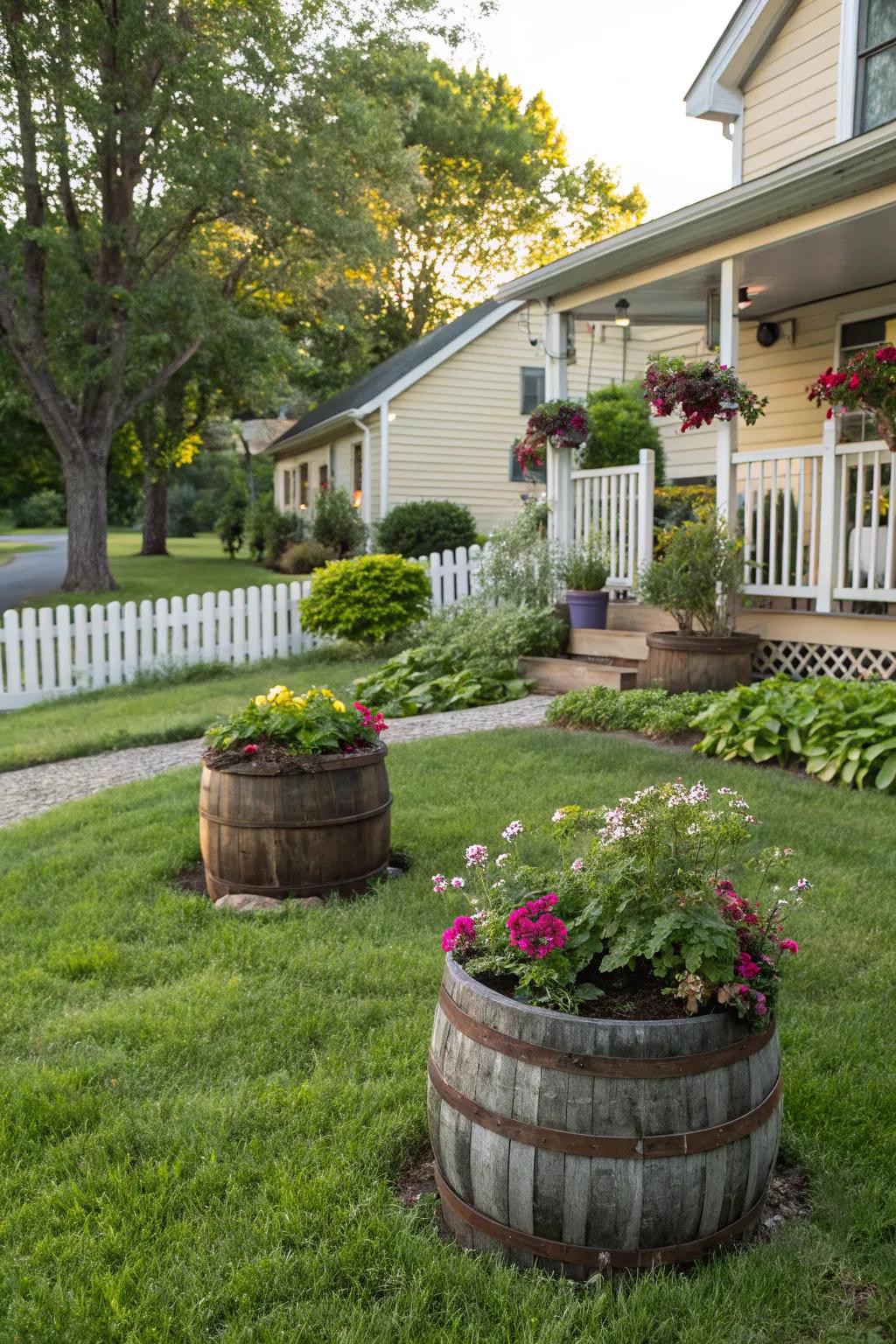 Unique planters can become standout focal points in your garden.