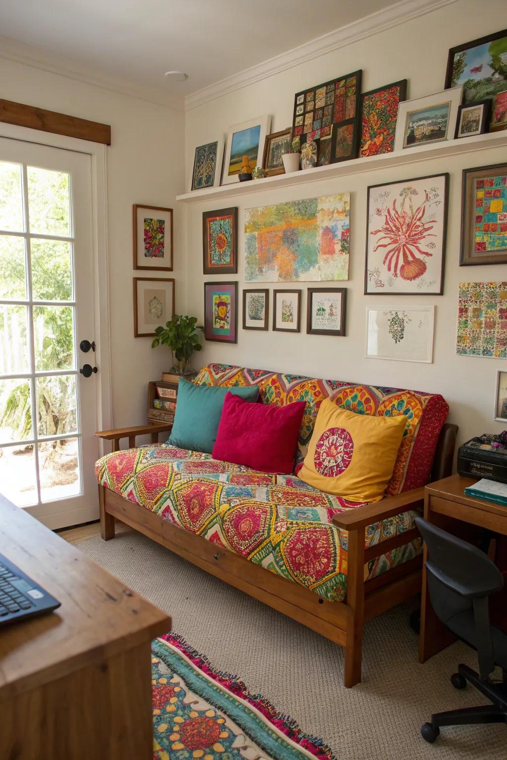 Color and texture inject character into any workspace.