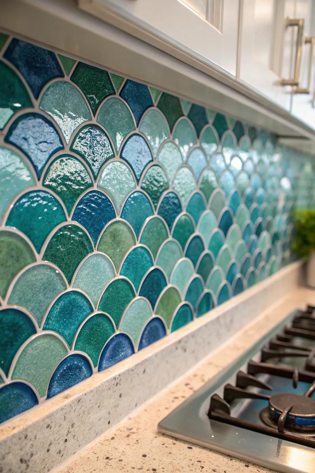 Elaborate mosaics can transform ordinary spaces into artworks.