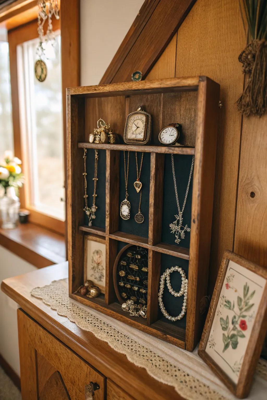 Preserve history with heirloom treasures in a memory box.