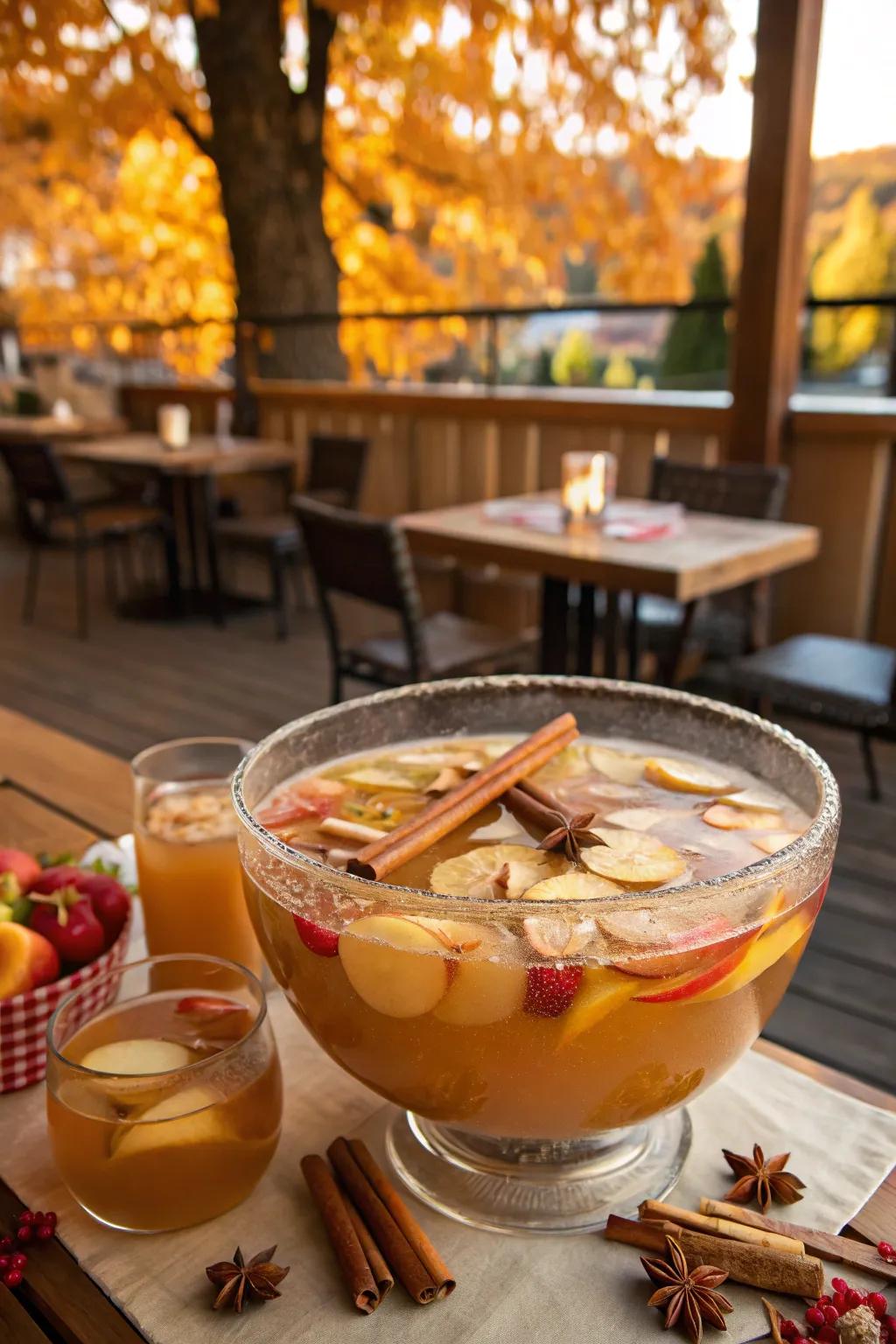 Warm up with an Orchard Elixir, ideal for autumn.