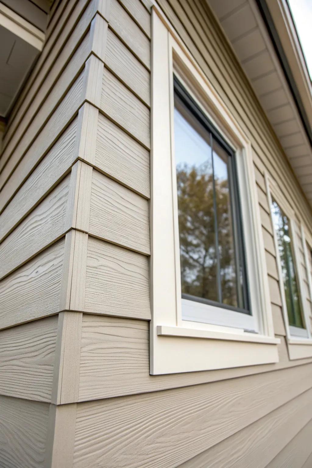 Tone-on-tone trims create a smooth and sophisticated style.