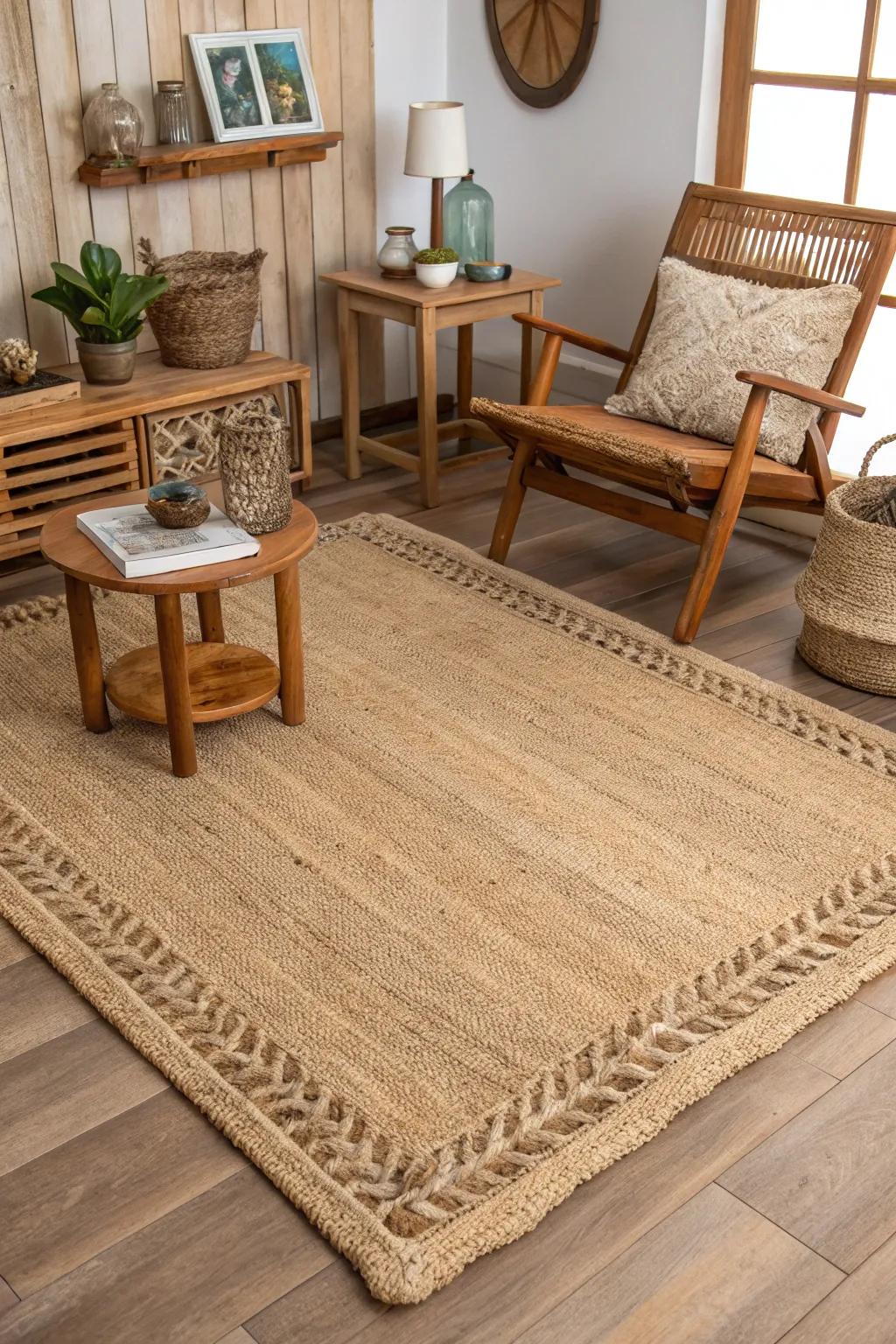 Natural textures imbue a grounded and intrinsic essence to interior decorating.