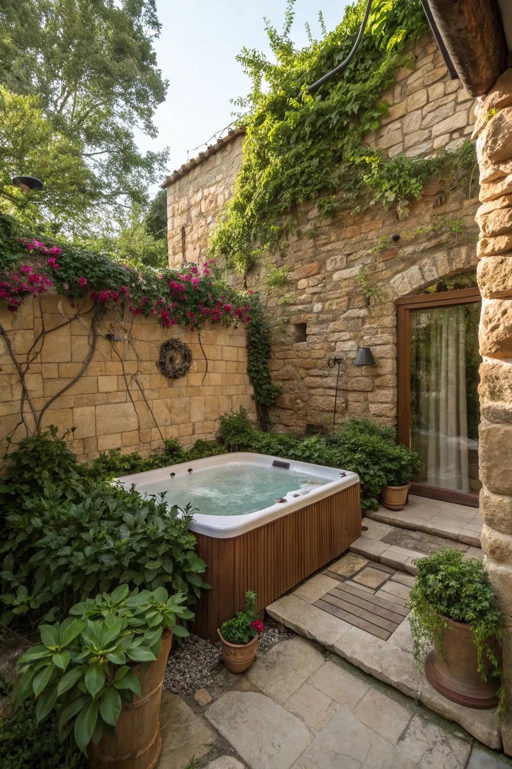 Stone facades offer durability and blend beautifully with nature.