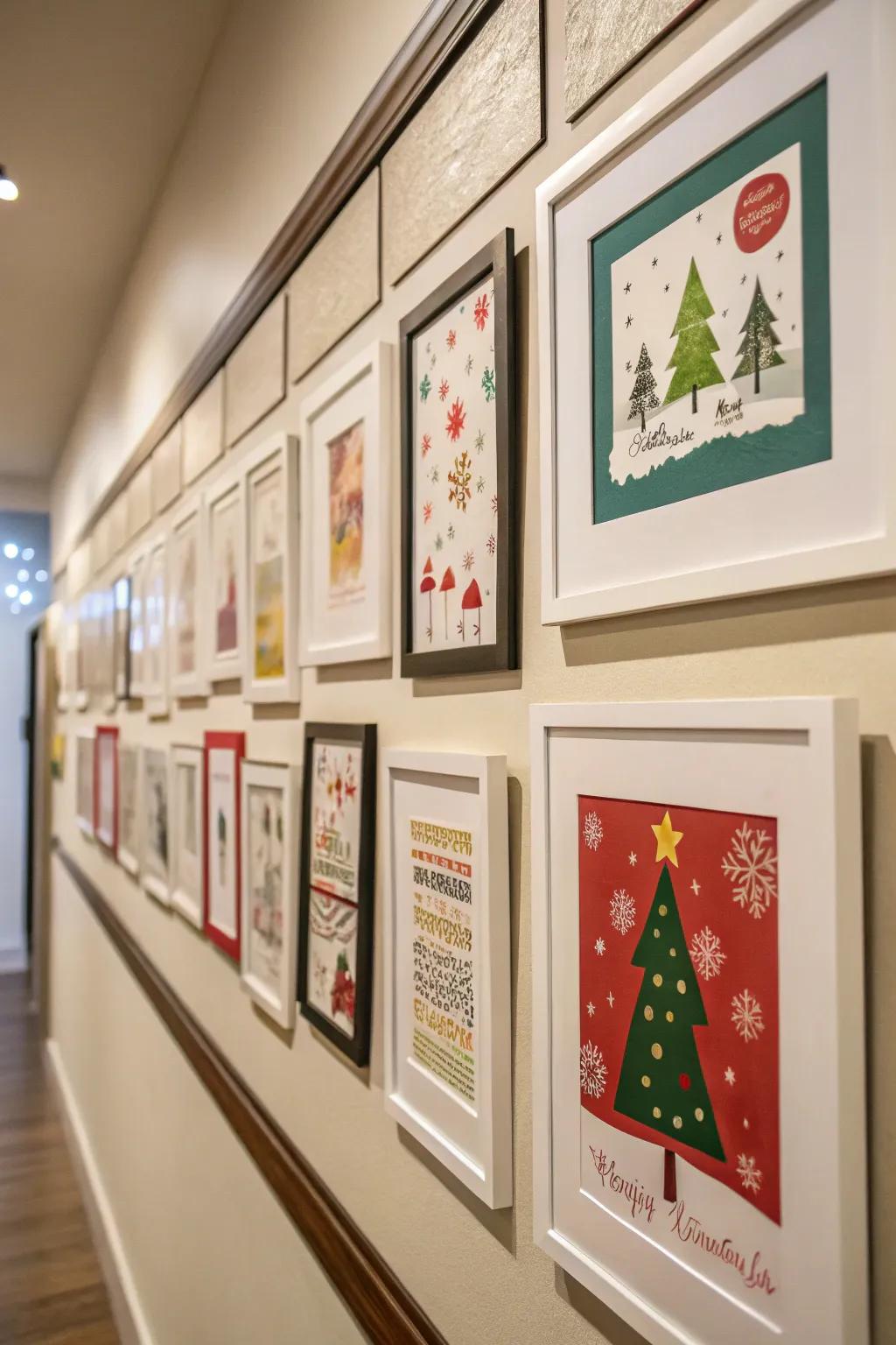 Convert unfilled enclosures into joyful card displays.