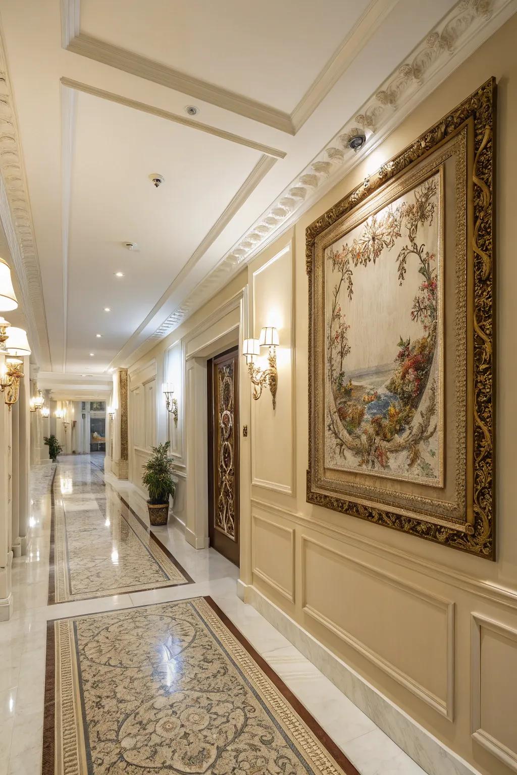 Enclosing your <strong><em>tapestry</em></strong> enhances its refinement.&rdquo; loading=&rdquo;lazy&rdquo; class=&rdquo;pimg&rdquo;>
	</picture><figcaption>Enclosing your <strong><em>tapestry</em></strong> enhances its refinement.</figcaption></figure>
<p>Putting a <strong><em>tapestry</em></strong> in a frame provides it with a structured, gallery-like appearance. I particularly appreciate how this strategy elevates my hallway.</p>
<h3>A few relevant products:</h3>
<ul class=