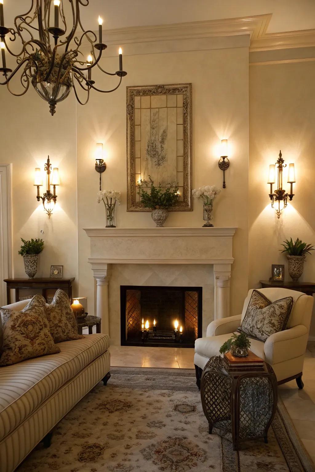 Elegance and equilibrium are achieved in your space by symmetry.