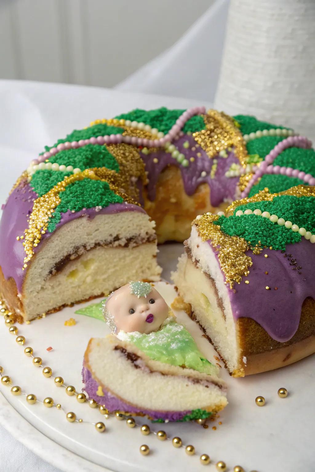 A tasty homemade Carnival Pastry introduces tradition and thrill to the gathering