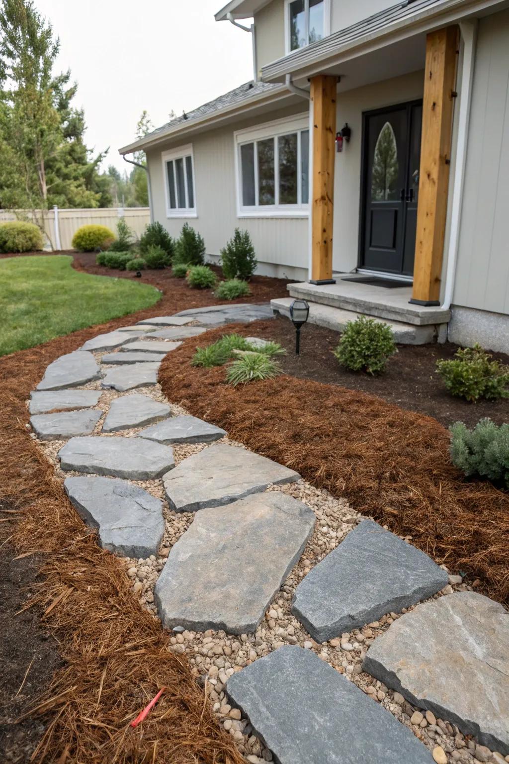 Neutral tones create a harmonious and understated design.