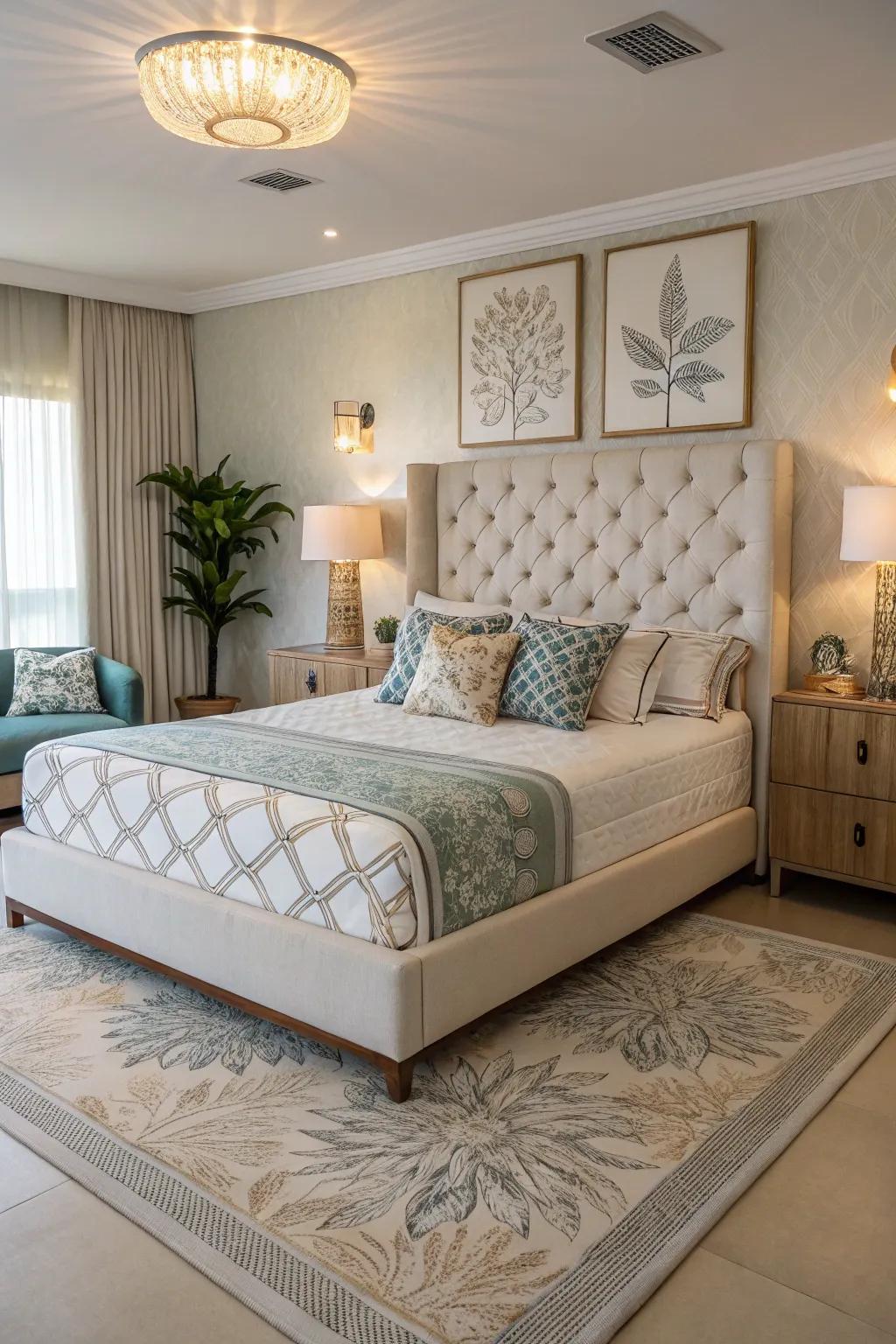 A standout piece transforms your bedroom into a design statement.